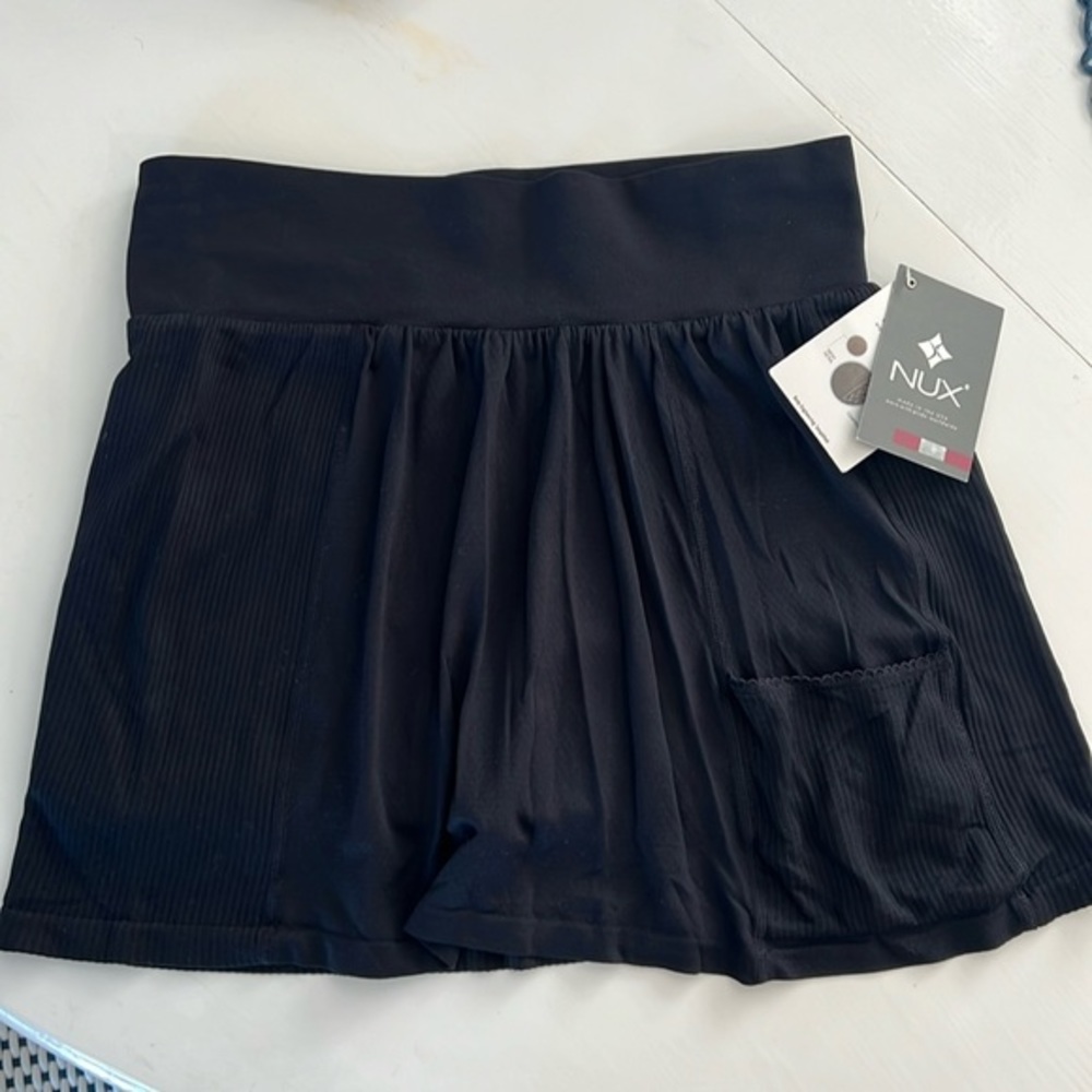 NUX Black Pleated Skirt